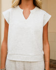 Southern Shirt Co. Women's AstroKnit V Neck - Stone