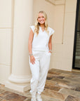 Southern Shirt Co. Women's AstroKnit V Neck - Stone