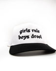 Girls Rule Boys Drool Hat