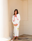 Embroidered Cardigan