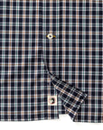 Duck Head Performance Poplin Sport Shirt - Moseley Plaid Maritime Blue
