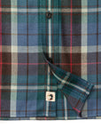 Duck Head Performance Flannel Sport Shirt - Irving Plaid Emerald Green
