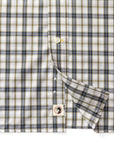 Duck Head Performance Poplin Sport Shirt - Joplin Plaid Navy