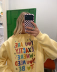 Reversible Mock-Neck - Yellow