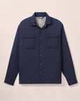 Johnnie-O Denzel Featherweight Shacket - Wake
