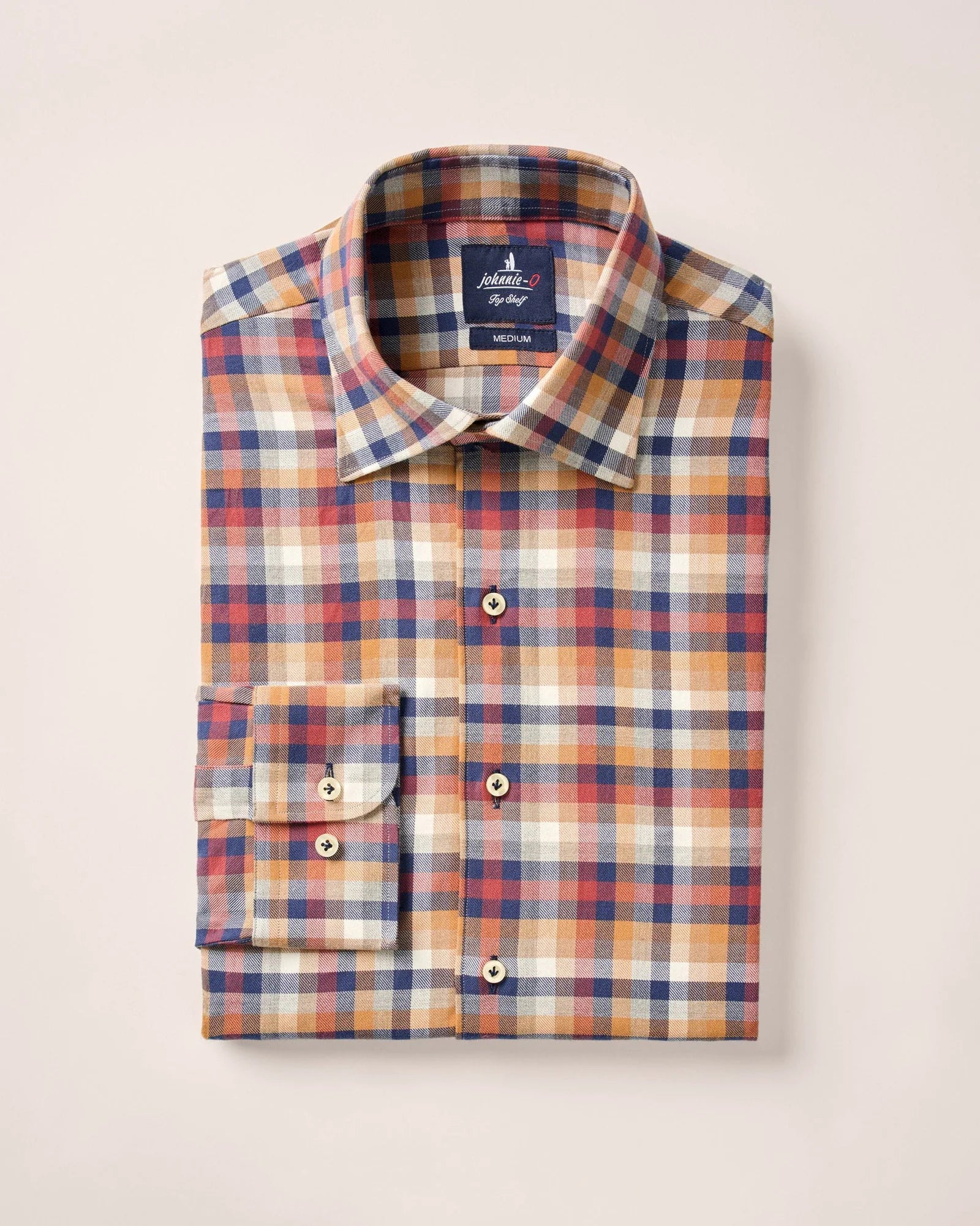 Johnnie-O Top Shelf Button Down Shirt - Jonstone - Navy