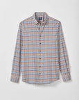 Johnnie-O Performance Flannel Button Down Shirt - Krause - Harvest
