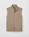 Johnnie-O Belfry Quilted Puffer Vest - Khaki