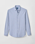 Johnnie-O Natural Performance Button Down Shirt - Chestnut Pane
