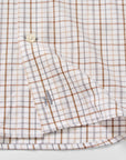 Johnnie-O Everyday Performance Button Down Shirt - Sandlewood Pane - White