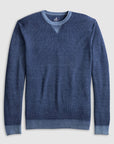 Johnnie-O Burgess Garment-Dyed Crewneck Sweater - Bombay