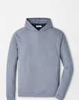 Peter Millar Pine Sugar Stripe Performance Hoodie - Navy