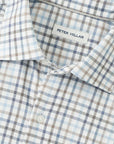 Peter Millar North Coast Crown Lite Cotton-Stretch Sport Shirt - Blue Haze