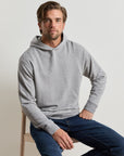 Peter Millar Oasis Pullover Hoodie - Gale Grey