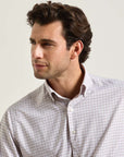 Peter Millar Axel Performance Twill Sport Shirt - Sawgrass