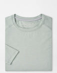 Peter Millar Aurora Performance Long-Sleeve T-Shirt - Sage Fog