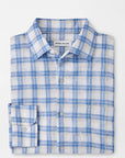 Peter Millar Edisto Linen Sport Shirt - Cottage Blue