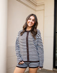 Striped Sweater Set