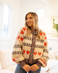 FRNCH Alucite Beige Cardigan