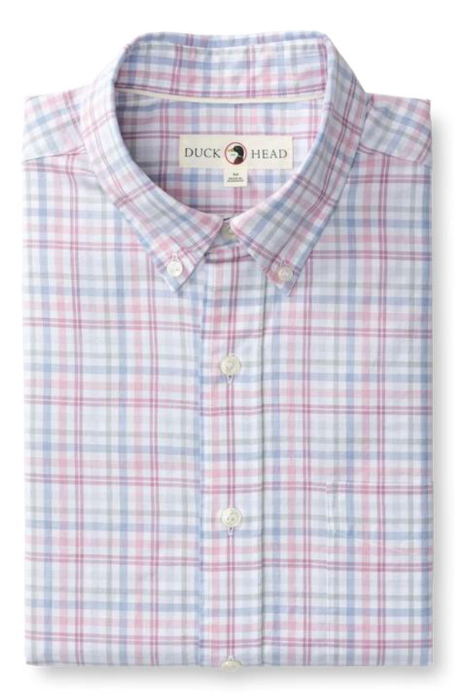 Duck Head Cotton Twill Sport Shirt - Violet Quartz