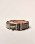 Johnnie-O Classic Suede Belt - Tobacco