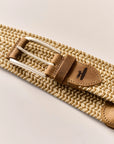 Johnnie-O Cotton Stretch Belt - Wheat