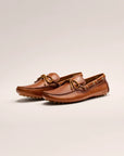 Johnnie-O Leather Getaway Driver - Cognac