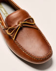 Johnnie-O Leather Getaway Driver - Cognac