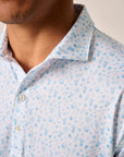 Johnnie-O Lightweight Performance Jersey Polo - Juice Print - Maliblu