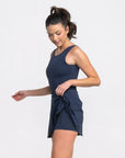Southern Shirt Co. Women's Lined Performance Dress - Classic Navy