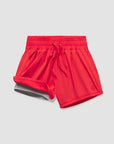 Southern Shirt Co. Women's Lined Hybrid Shorts - Rio Red