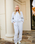 Star Jogger Set - Heather Gray