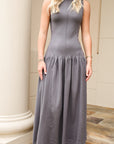 Drop Waist Maxi Dress