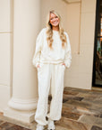 Star Jogger Set - Cream