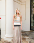 Taupe Multi Dress