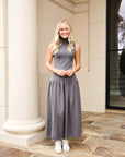 Drop Waist Maxi Dress