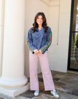 Delaney Denim Top
