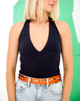 Navy Bodysuit