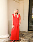 Essential Dress - Red