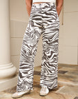 Zebra Print Pants
