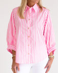 Neon Pink Blouse