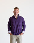 Southern Marsh Crescent Moon Performance Pullover - Purple