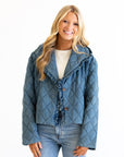 Denim Quilted Jacket