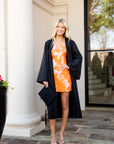 Tangerine Mini Dress