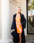 Tangerine Mini Dress