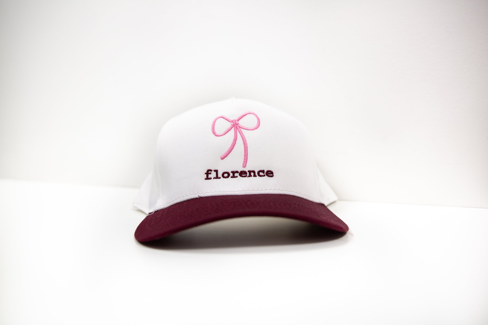 Florence Bow Two Tone Trucker Hat