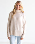 Essential Turtleneck - Oatmeal