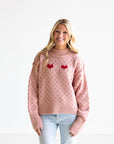 Heart Pattern Sweater