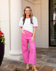 Hot Pink Pants