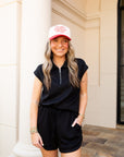 Freakin' Weekend Baby Vintage Trucker Hat - Red